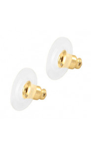 DQ Metal earring backs Gold